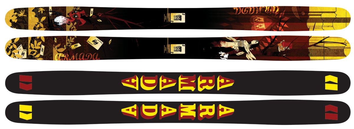 Armada JJ (2011) Powder Ski | Zafiri